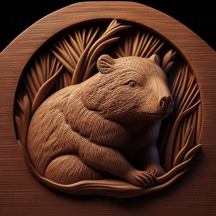 3D model Wombat (STL)